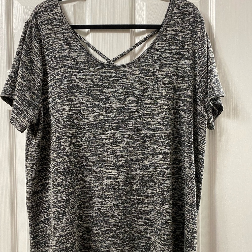 Ava & Viv Target Grey Sweater Tee
